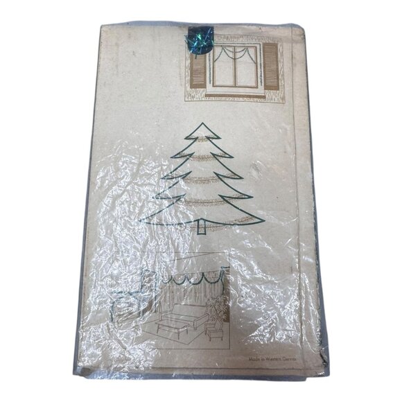 Vintage 21' Christmas Garland Tinsel Made By Dwarfs Of The Black Forest Germany - Picture 5 of 5